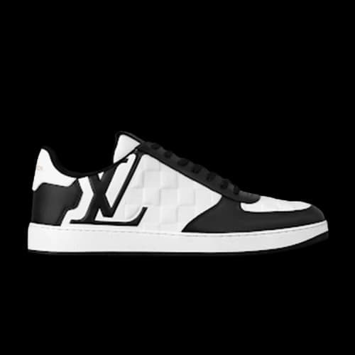 Louis Vuitton Rivoli Sneaker 'Embossed Damier - Black White'