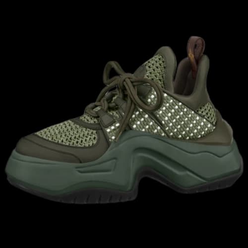 LOUIS VUITTON Archlight 2.0 Platform Sneakers 'Green' (Women's)