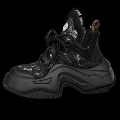 LOUIS VUITTON Archlight 2.0 Platform Sneakers 'Black Lace' (Women's)