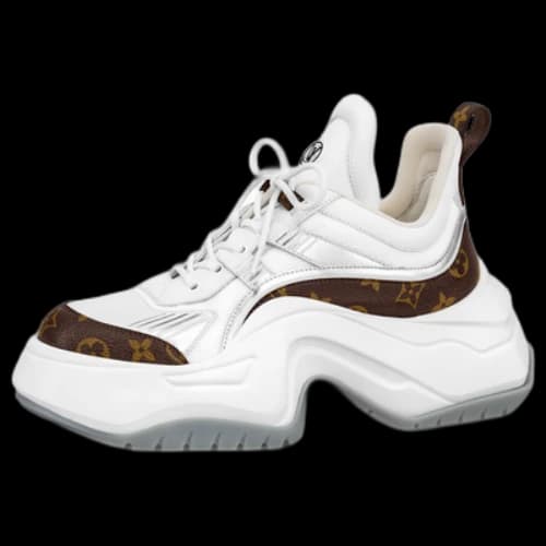 LOUIS VUITTON Archlight 2.0 Platform Sneakers 'White Brown Monogram'