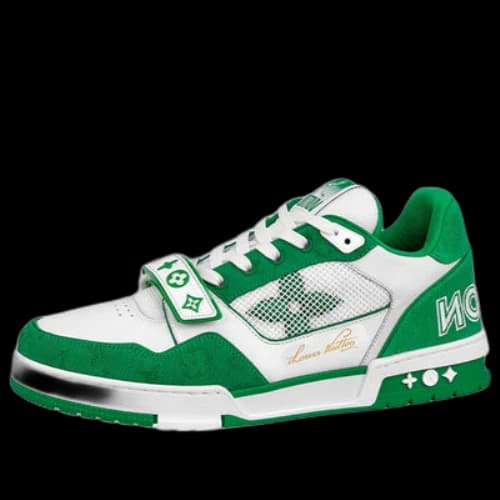 LOUIS VUITTON LV Trainer 'White Green'