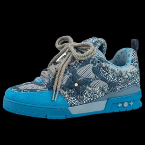LOUIS VUITTON LV Skate Sneakers 'Blue'