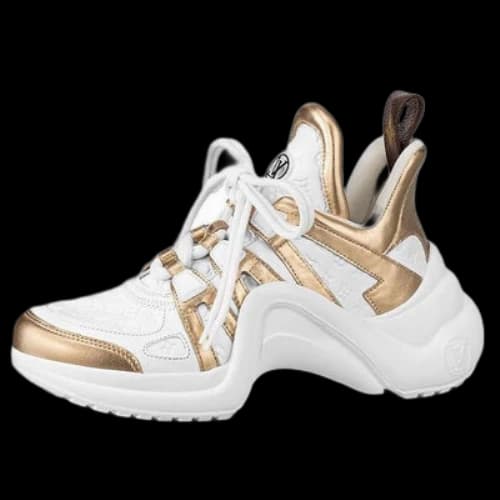 LOUIS VUITTON Archlight 1.0 Sneakers 'White Gold' (Women's)