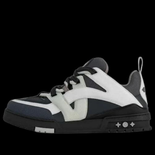 LOUIS VUITTON LV Skate Sneakers 'Black White'