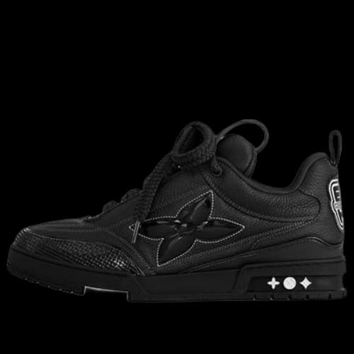LOUIS VUITTON Skate Sneakers 'Black White'