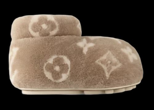 Louis Vuitton LV Footprint Low Boot Beige