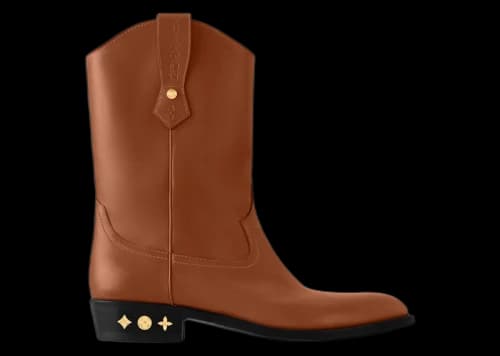 Louis Vuitton LV Rider Boot Cognac Brown