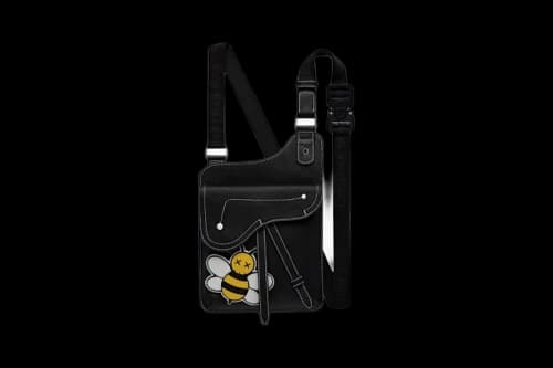 Dior x Kaws Messenger Bag Black