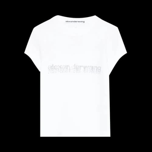 Alexander Wang Hotfix Graphic Tee 'White'
