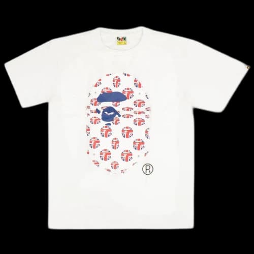 BAPE UK Ape Head Tee 'White'