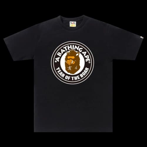BAPE Year Of The Boar Tee 'Black'