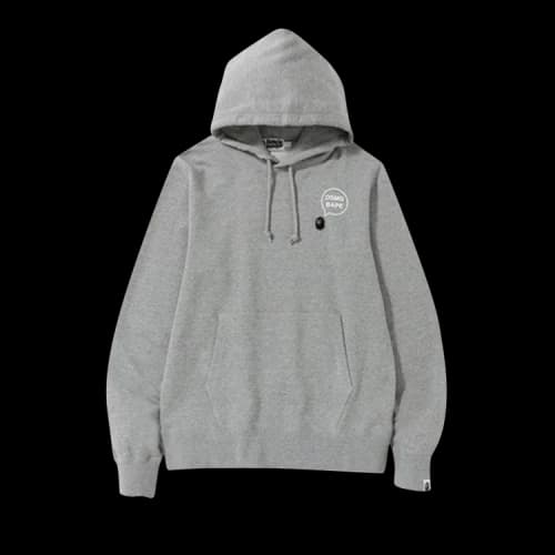BAPE x DSMG Pullover Hoodie 'Grey'