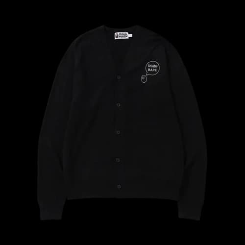 BAPE x DSMG Knit Cardigan 'Black'