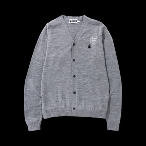 BAPE x DSMG Knit Cardigan 'Grey'