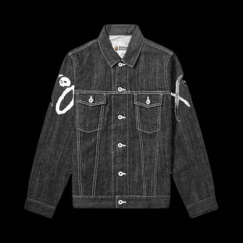 BAPE XO Denim Jacket 'Black'