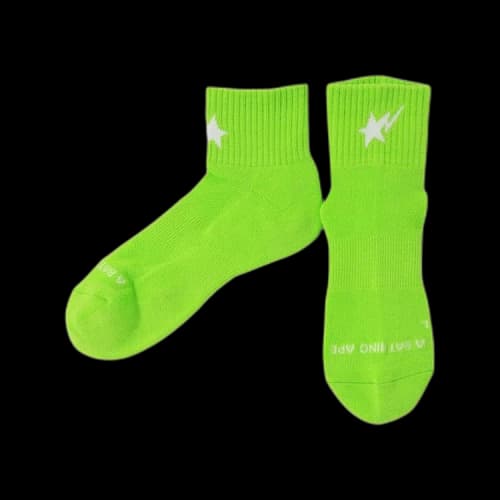 BAPE Sta Ankle Socks 'Green'