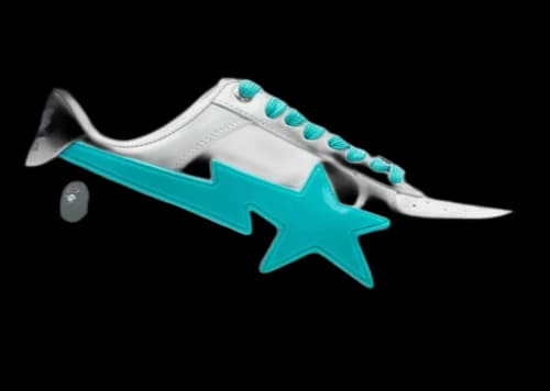A Bathing Ape Bape Sta OS Feature Exclusive M2 Grey Blue