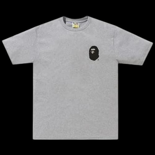 BAPE Monogram Box Tee 'Grey'