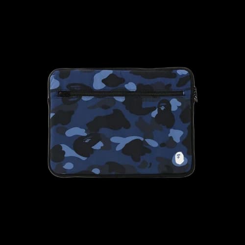 BAPE Color Camo PC Case 15in 'Navy'