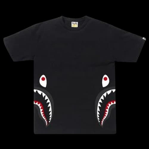BAPE Side Shark Tee 'Black'
