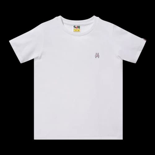 BAPE Shark One Point Tee 'White'
