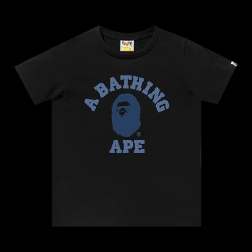 BAPE Denim College Tee 'Black'