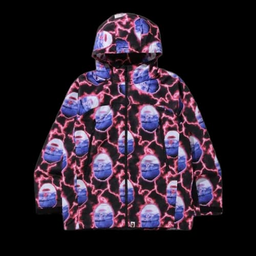 BAPE Lightning Hooded Jacket 'Black'