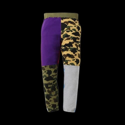 BAPE 1st Camo Crazy Sweatpants 'Multicolor'