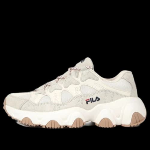 FILA Jagger Retro Running Shoe Grey/White/Brown