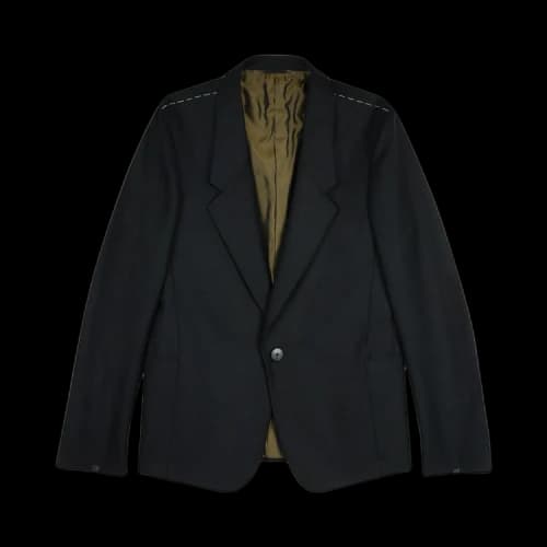 Fear of God Exclusively For Ermenegildo Zegna Single Breasted Jacket 'Black'