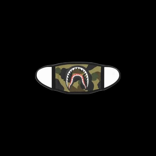 BAPE 1st Camo Shark Mask 'Green'