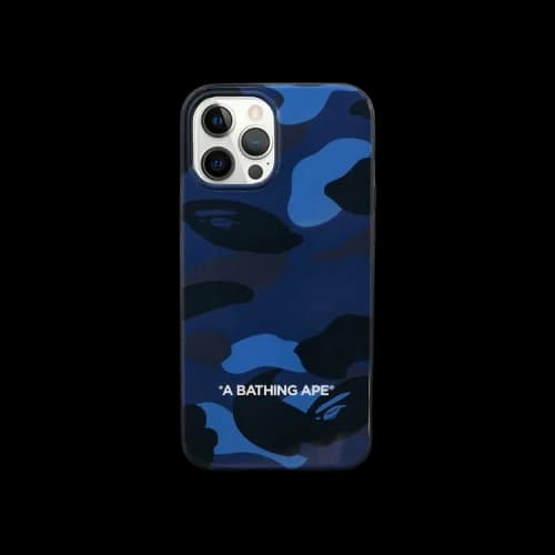 BAPE Color Camo iPhone 12 Pro Max Case 'Navy'