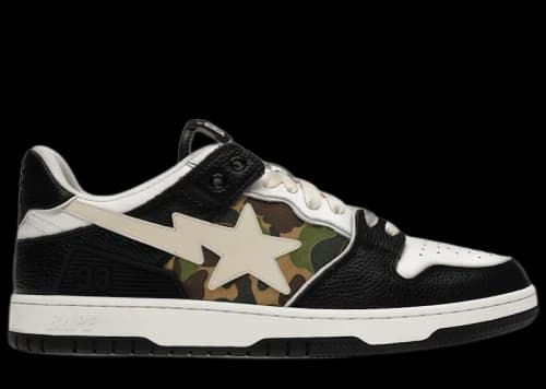 A Bathing Ape Bape SK8 Sta Black
