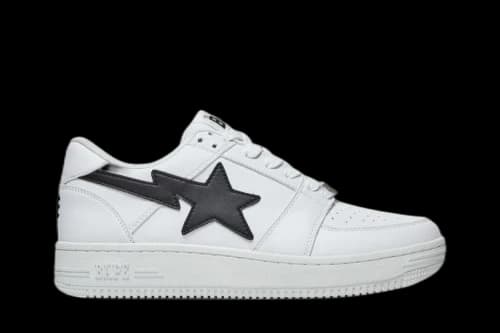 Bapesta Low M2 'White Black'