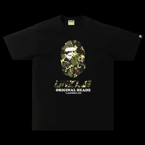 BAPE x Mo’Wax Unkle Tee 'Black'