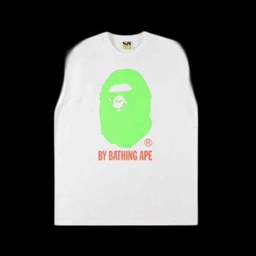 BAPE Neon By Bathing Ape Relaxed Tee 'White'