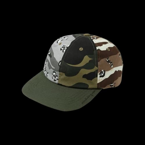 BAPE Mad Shark Crazy Camo Panel Cap 'Multicolor'