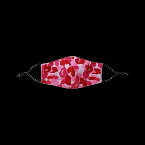 BAPE ABC Camo Mask 'Pink'
