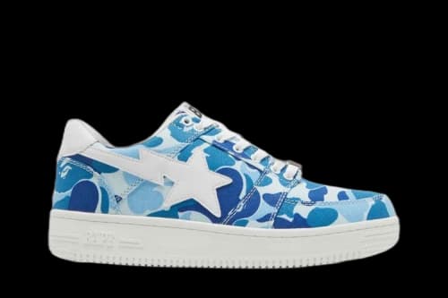 Bapesta Low 'ABC Camo - Blue'