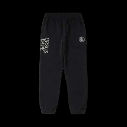 BAPE Ursus Sweat Pants 'Black'