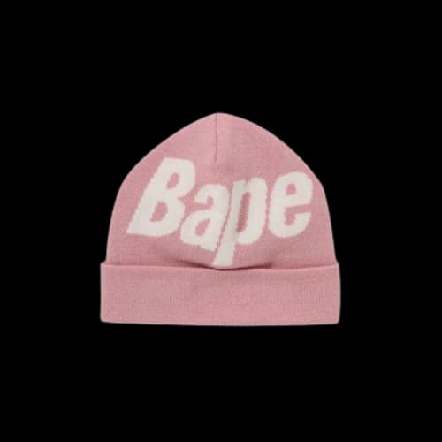 BAPE Knit Cap 'Pink'