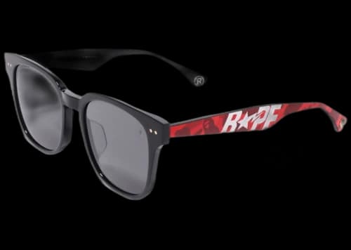 BAPE 5 Sunglasses Red