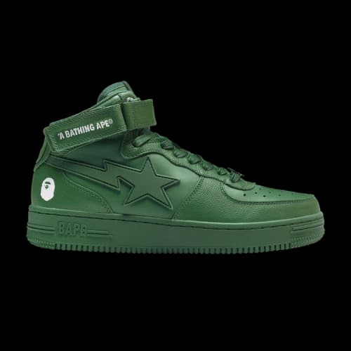Bapesta Mid 'Green'