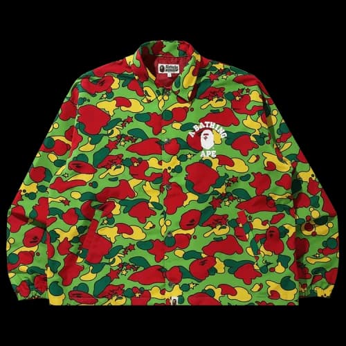 BAPE Sta Camo Relaxed Coach Jacket 'Multicolor'