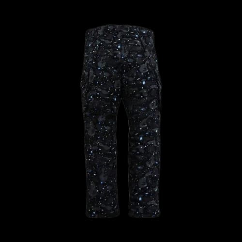 BAPE Space Camo Wide Fit 6 Pocket Pants 'Black'