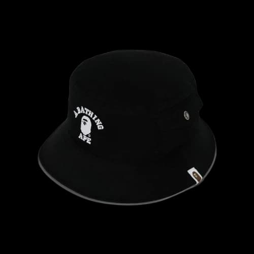 BAPE College Pocket Bucket Hat 'Black'
