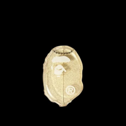 BAPE Ape Head Coin Case 'Gold'