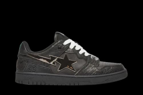 BAPE Sk8 Sta Low 'Black'