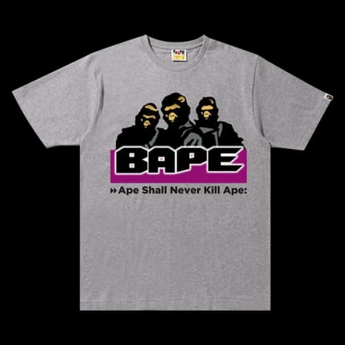 BAPE Archive Graphic Tee #8 'Grey'