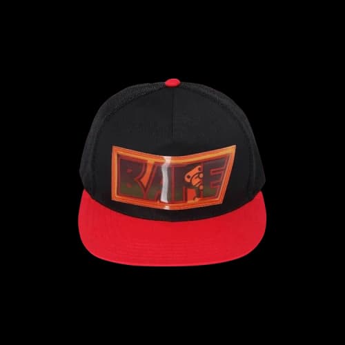 BAPE Lenticular Emblem Mesh Cap 'Black'